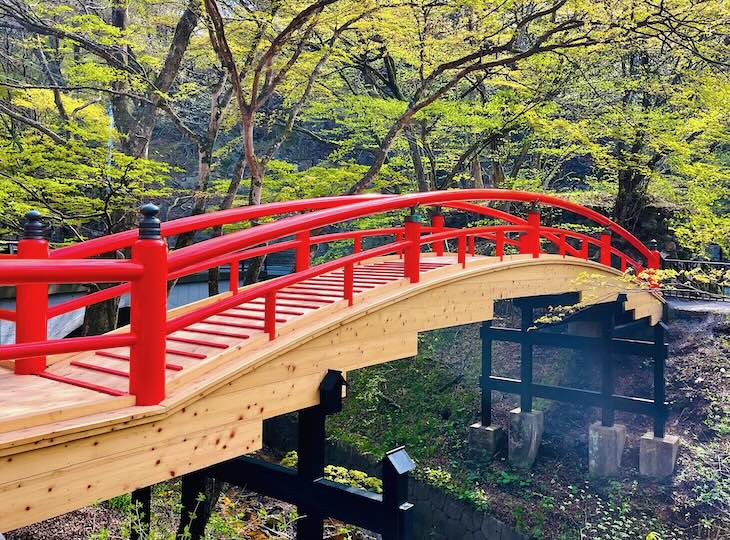 河鹿橋リニューアル